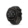 fēnix® 8 – 47 mm, AMOLED  Sapphire, Titane Carbon Gray DLC avec bracelet en silicone noir/gris galet - 010-02904-21