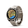 fēnix® 8 – 47 mm, AMOLED  Sapphire, Titanium avec bracelet Titane épuré - 010-02904-40