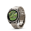 fēnix® 8 – 47 mm, AMOLED  Sapphire, Titanium avec bracelet Titane épuré - 010-02904-40
