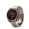 fēnix® 8 – 47 mm, AMOLED  Sapphire, Titanium avec bracelet Titane épuré - 010-02904-40