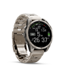 fēnix® 8 – 47 mm, AMOLED  Sapphire, Titanium avec bracelet Titane épuré - 010-02904-40