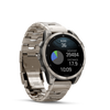 fēnix® 8 – 47 mm, AMOLED  Sapphire, Titanium avec bracelet Titane épuré - 010-02904-40