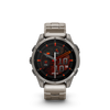 fēnix® 8 – 47 mm, AMOLED  Sapphire, Titanium avec bracelet Titane épuré - 010-02904-40