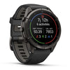 fēnix® 9 Pro – inReach®, 43mm  Titane avec revêtement Carbon Gray DLC et bracelet en silicone noir/gris galet - 010-04335-11
