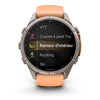 Garmin - Fēnix 6x - Sapphire Carbon Gray DLC with Black Bracelet - 010-02157-11