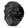 fēnix® 9 Pro – inReach®, 47mm  Titane avec revêtement Carbon Gray DLC et bracelet en silicone noir/gris galet - 010-04336-11