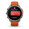Garmin - Fēnix 6x - Sapphire Carbon Gray DLC with Black Bracelet - 010-02157-11