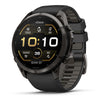 fēnix® 9 Pro – 51mm  Titane avec revêtement Carbon Gray DLC et bracelet en silicone noir/gris galet -010-04337-16