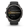 Garmin - Fēnix 6x - Sapphire Carbon Gray DLC with Black Bracelet - 010-02157-11