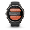 Garmin - Fēnix 6x - Sapphire Carbon Gray DLC with Black Bracelet - 010-02157-11