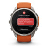 Garmin - Fēnix 6x - Sapphire Carbon Gray DLC with Black Bracelet - 010-02157-11