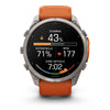 Garmin - Fēnix 6x - Sapphire Carbon Gray DLC with Black Bracelet - 010-02157-11