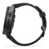 fēnix® 9 Pro – inReach®, 43mm  Titane avec revêtement Carbon Gray DLC et bracelet en silicone noir/gris galet - 010-04335-11