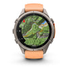 Garmin - Fēnix 6x - Sapphire Carbon Gray DLC with Black Bracelet - 010-02157-11