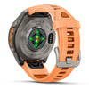 Garmin - Fēnix 6x - Sapphire Carbon Gray DLC with Black Bracelet - 010-02157-11