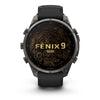 fēnix® 9 Pro – inReach®, 47mm  Titane avec revêtement Carbon Gray DLC et bracelet en silicone noir/gris galet - 010-04336-11
