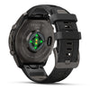 fēnix® 9 Pro – inReach®, 47mm  Titane avec revêtement Carbon Gray DLC et bracelet en silicone noir/gris galet - 010-04336-11