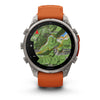 Garmin - Fēnix 6x - Sapphire Carbon Gray DLC with Black Bracelet - 010-02157-11