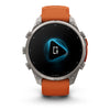 Garmin - Fēnix 6x - Sapphire Carbon Gray DLC with Black Bracelet - 010-02157-11