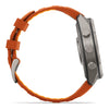 Garmin - Fēnix 6x - Sapphire Carbon Gray DLC with Black Bracelet - 010-02157-11