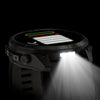 fēnix® 9 Pro – 51mm  Titane avec revêtement Carbon Gray DLC et bracelet en silicone noir/gris galet -010-04337-16