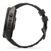 fēnix® 9 Pro – 51mm  Titane avec revêtement Carbon Gray DLC et bracelet en silicone noir/gris galet -010-04337-16