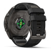 fēnix® 9 Pro – 51mm  Titane avec revêtement Carbon Gray DLC et bracelet en silicone noir/gris galet -010-04337-16