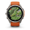 Garmin - Fēnix 6x - Sapphire Carbon Gray DLC with Black Bracelet - 010-02157-11