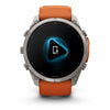 Garmin - Fēnix 6x - Sapphire Carbon Gray DLC with Black Bracelet - 010-02157-11