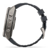 Garmin - Fēnix 6x - Sapphire Carbon Gray DLC with Black Bracelet - 010-02157-11