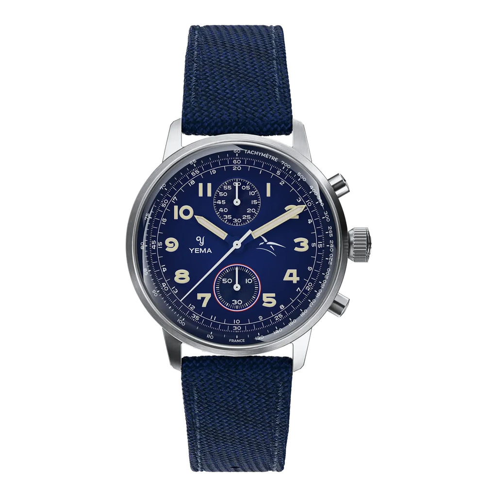 Montre YEMA Flygraf Bi-Compax AAE YMHF1582AA-GG – vue 1