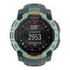 GARMIN - Instinct® 3 – 50 mm - AMOLED  Vert d'eau avec bracelet bleu crépuscule - 010-03020-01