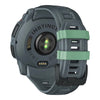 GARMIN - Instinct® 3 – 50 mm - AMOLED  Vert d'eau avec bracelet bleu crépuscule - 010-03020-01