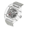 Elemental Series-Automatic Watch - Light Matters-Révolution en cristal de saphir  - TB8223  - Gris Fantôme