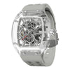 Elemental Series-Automatic Watch - Light Matters-Révolution en cristal de saphir  - TB8223  - Gris Fantôme