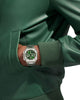 BR 05 CHRONO GREEN STEEL - BR05C-BLU-ST/SRB