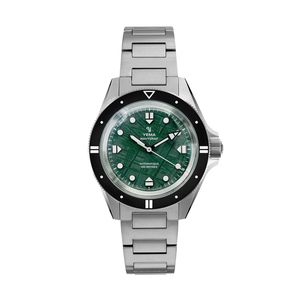Montre YEMA Navygraf Meteorite CMM.10 Limited Edition vert 22.26.10.64.TNL.M – vue 1