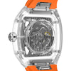 Elemental Series-Automatic Watch - Light Matters-Révolution en cristal de saphir  - TB8223  - Orange
