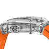 Elemental Series-Automatic Watch - Light Matters-Révolution en cristal de saphir  - TB8223  - Orange