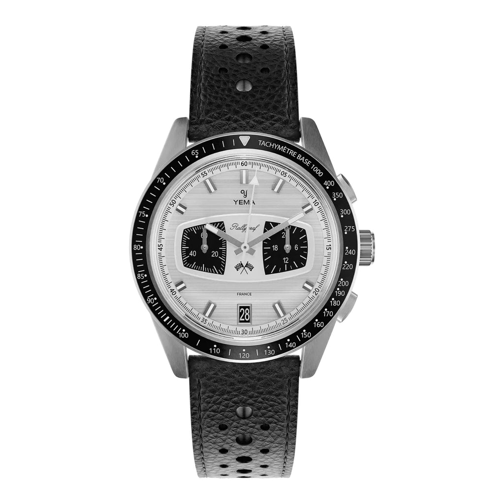 Montre YEMA Rallygraf Meca-Quartz II Panda YMHF1584-BA – vue 1