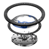U Series Blue Planet II Atlantic Ocean  Acier - U039-SU01-W6U