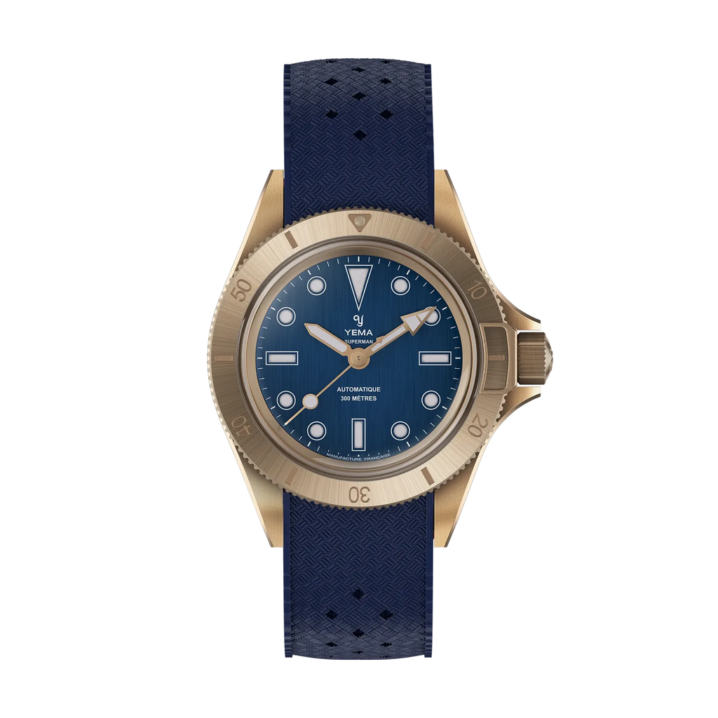 Montre YEMA Superman Bronze CMM.10 Limited Edition bleu 13.25.10.35.ZNL.U5 – vue 1