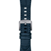Bracelet Tissot - PRX Cuir Bleu Foncé - T852.047.701