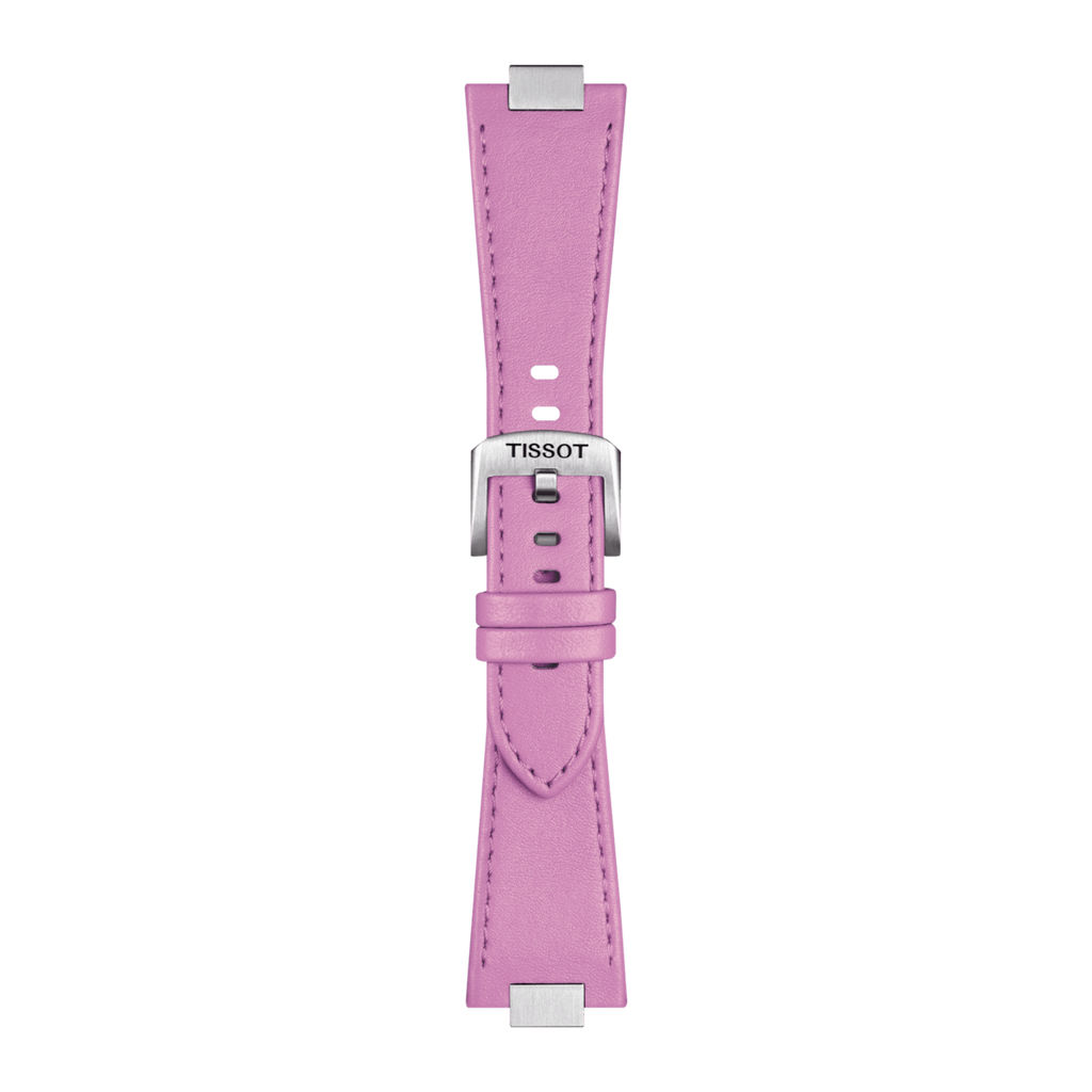 Bracelet Tissot - PRX 35 Cuir Rose - T852.049.546