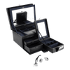 Boite à bijoux Grand modèle en cuir - Noir - TBJ7323N01