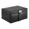Boite à bijoux Grand modèle en cuir - Noir - TBJ7323N01