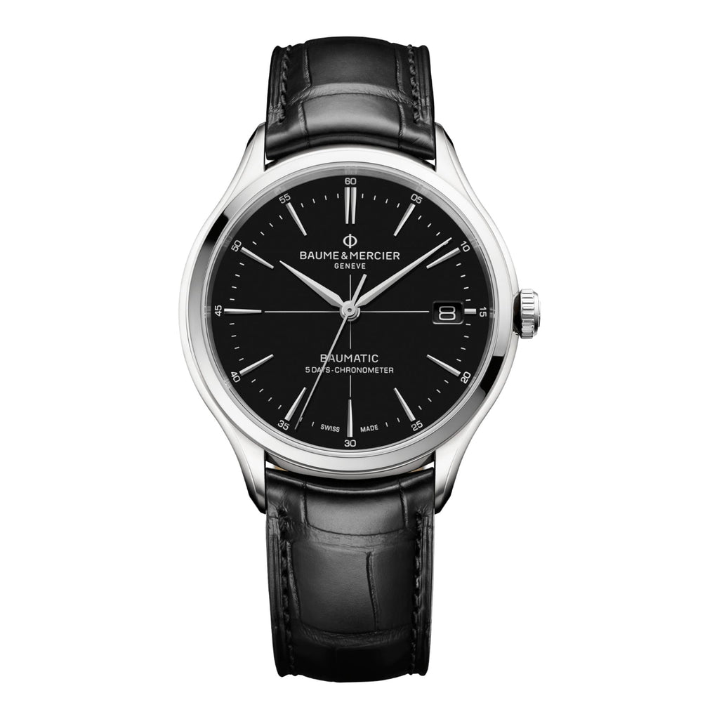 VOGTIME-BAUME-ET-MERCIER-Clifton 10692 - Automatique Date Certifiée Cosc - 39 MM