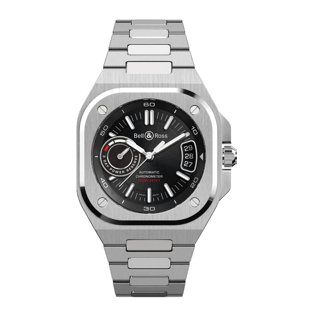 VOGTIME-BELL-&-ROSS-BR-X5 Black Steel - BRX5R-BL-ST/SST