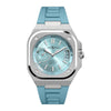 VOGTIME-BELL-&-ROSS-BR-X5 Ice Blue Steel - BRX5R-IB-ST/SRB