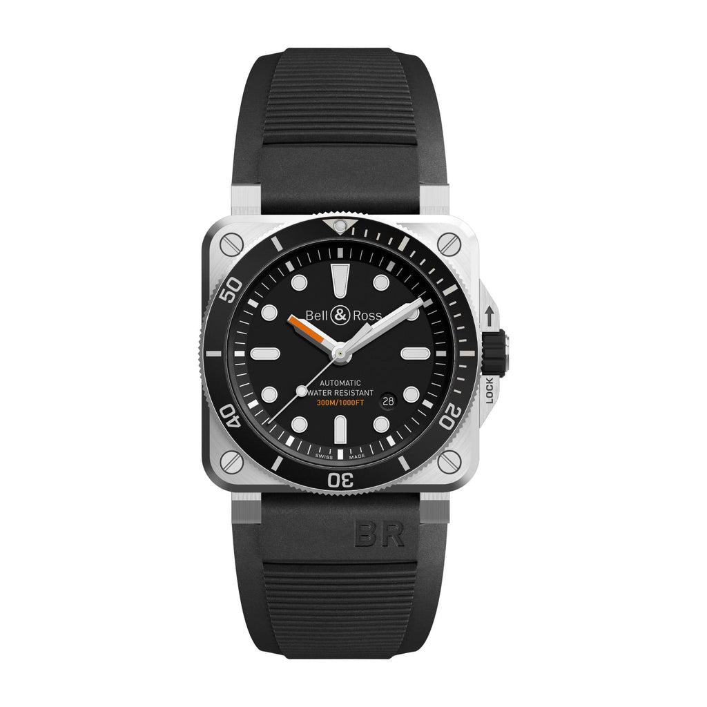 VOGTIME-BELL-&-ROSS-BR 03-92 DIVER - BR0392-D-BL-ST/SRB